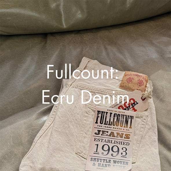Fullcount Ecru Selvedge Denim - Danali