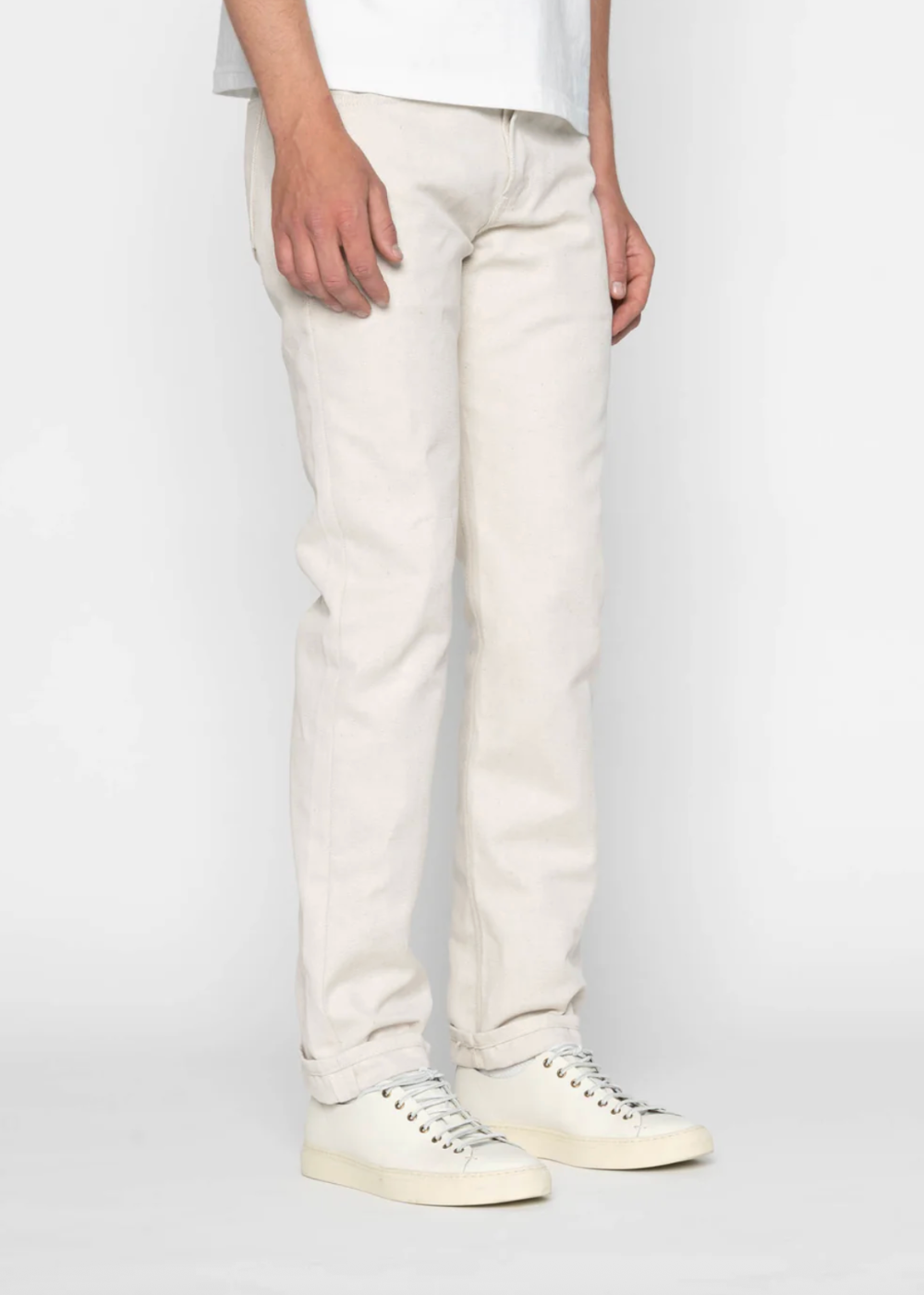 Weird Guy Tabi Selvedge - Off White - Naked and Famous Denim Canada - Danali - 101136903-OFWHT