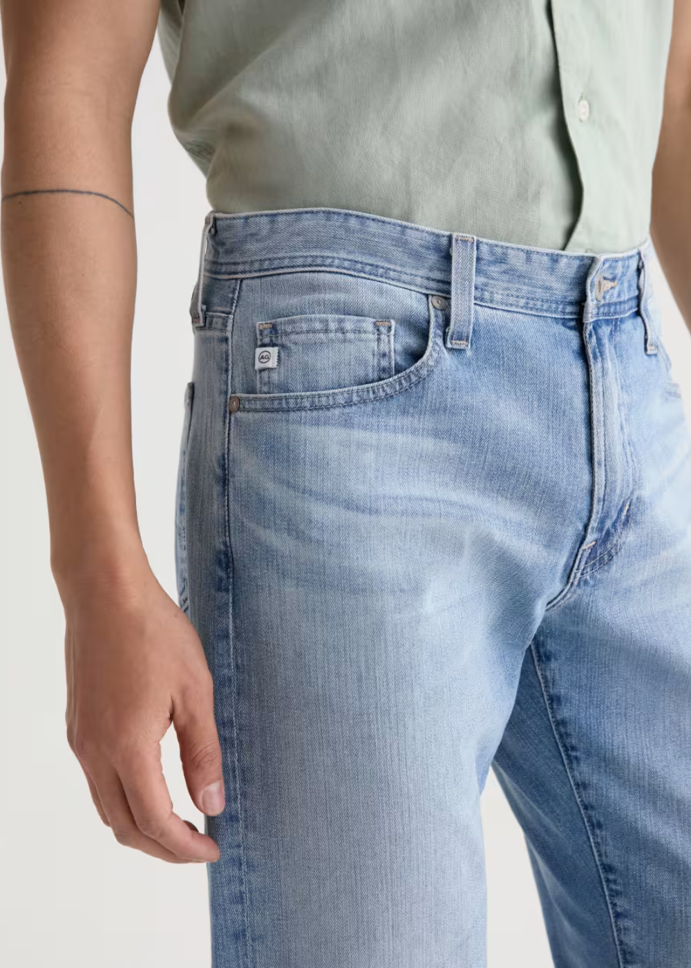 Protege Classic Straight Jean - Highlight - AG Jeans Canada - Danali - 1049LEDHILI