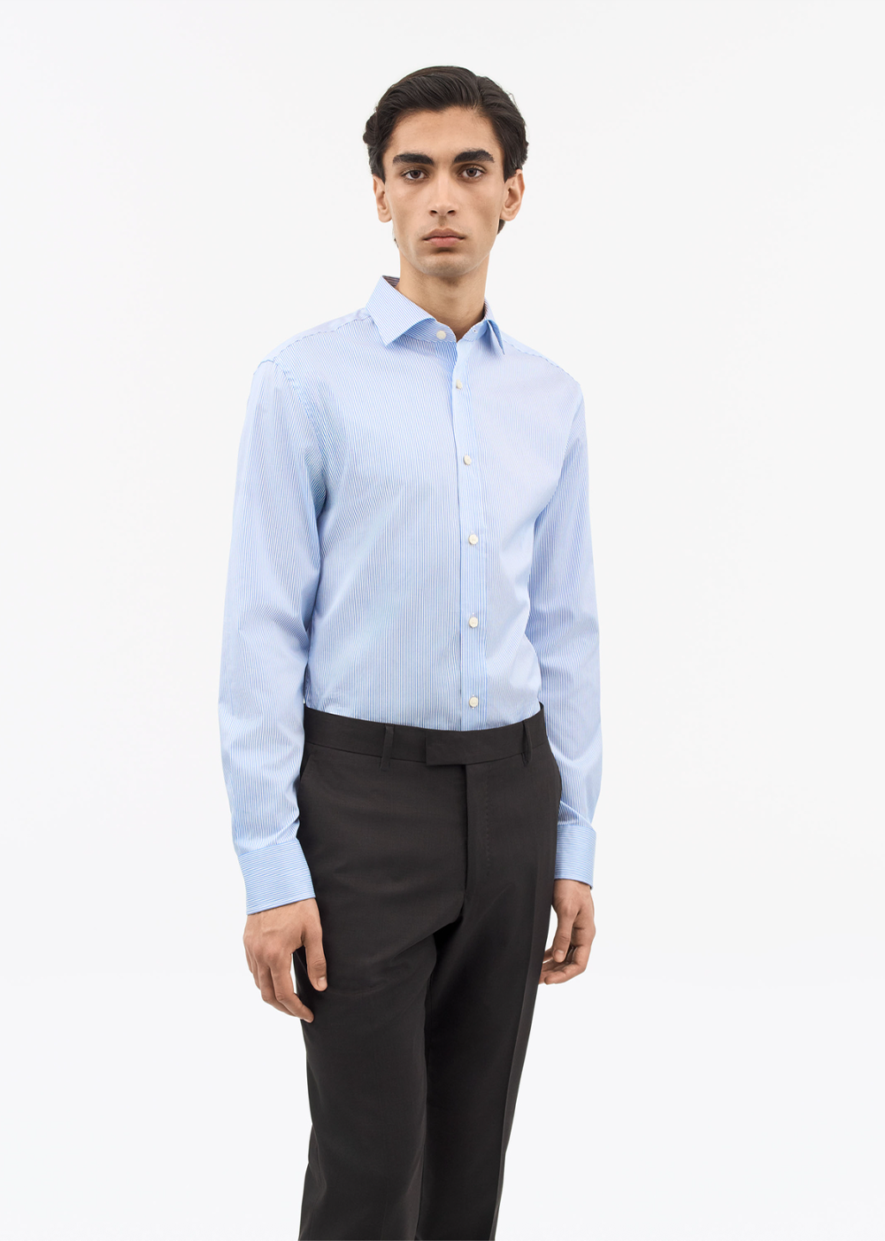 Adley C Shirt - Blue - Tiger of Sweden Canada - Danali - 112139208