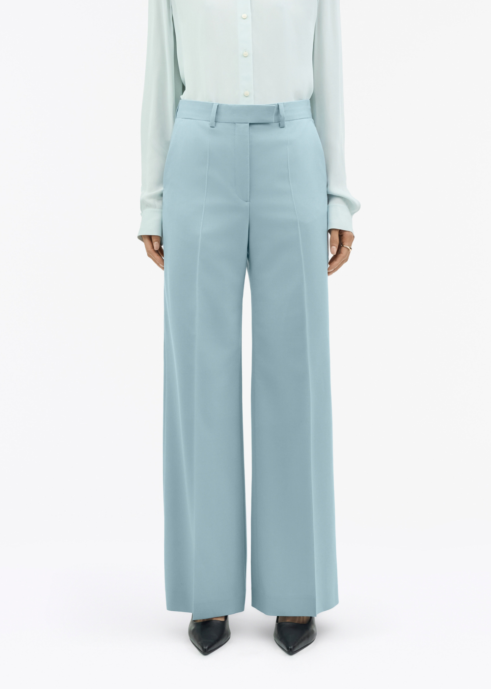 Irit Trouser - Flycatcher Blue - Tiger of Sweden Canada - Danali - 11446421J