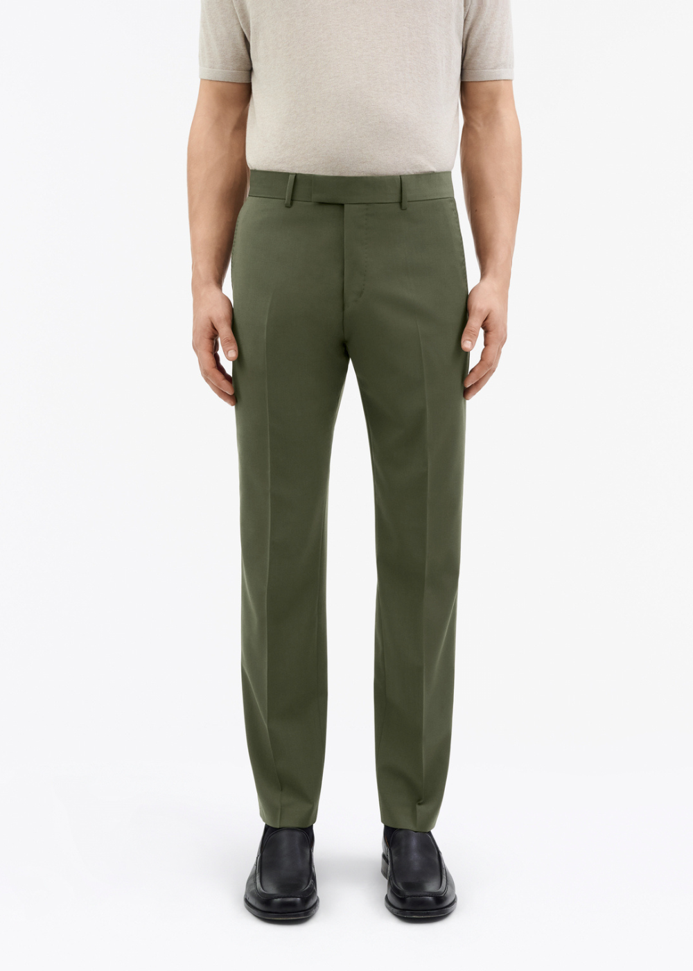 Tenuta Trousers - Mud - Tiger of Sweden Canada - Danali - 115140420
