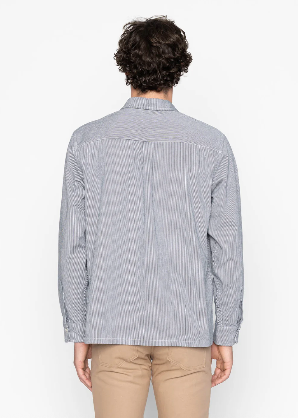 True Shirt Organic Hickory - Indigo - Naked and Famous Denim Canada - Danali - 120138785-IND