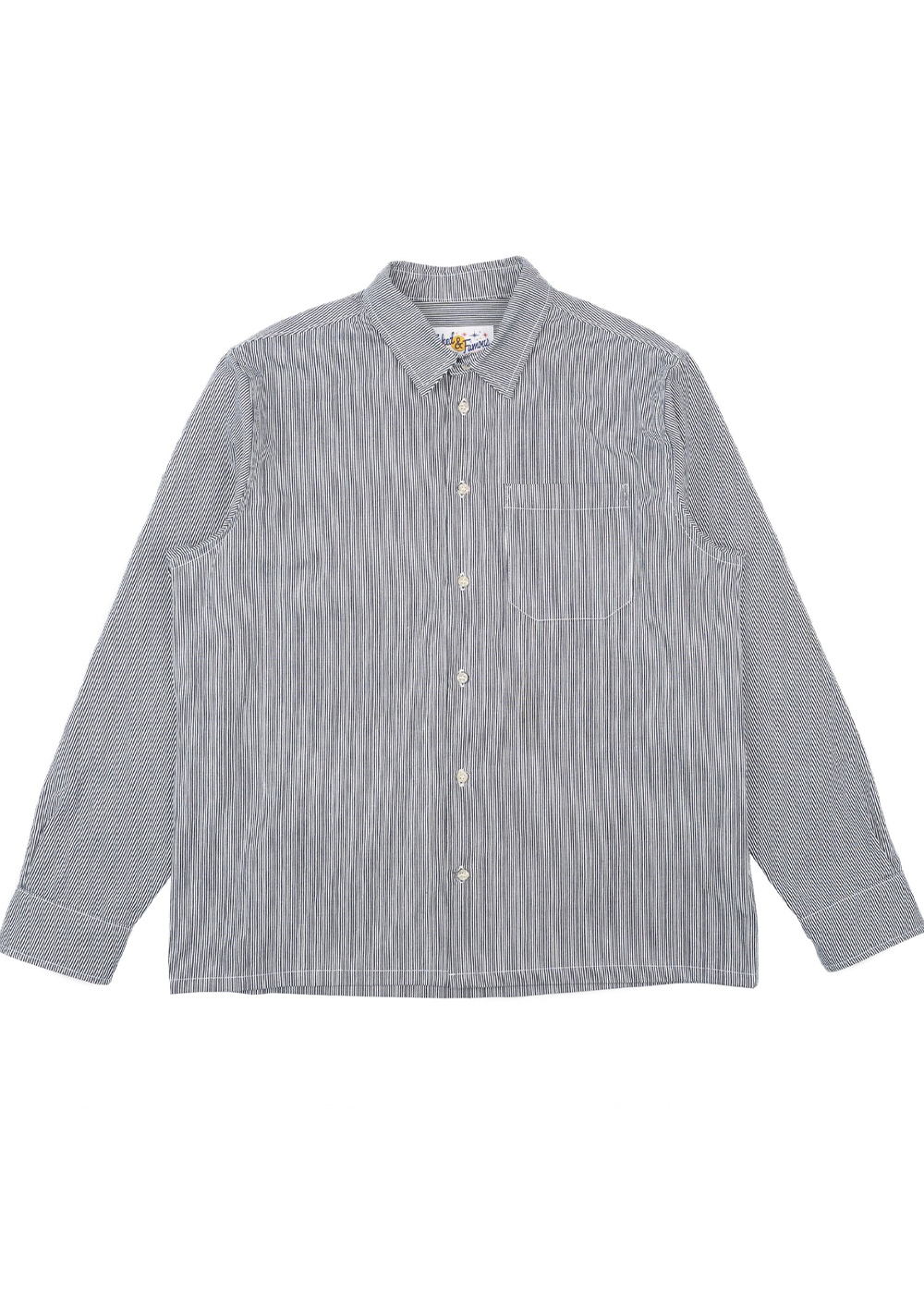 True Shirt Organic Hickory - Indigo - Naked and Famous Denim Canada - Danali - 120138785-IND