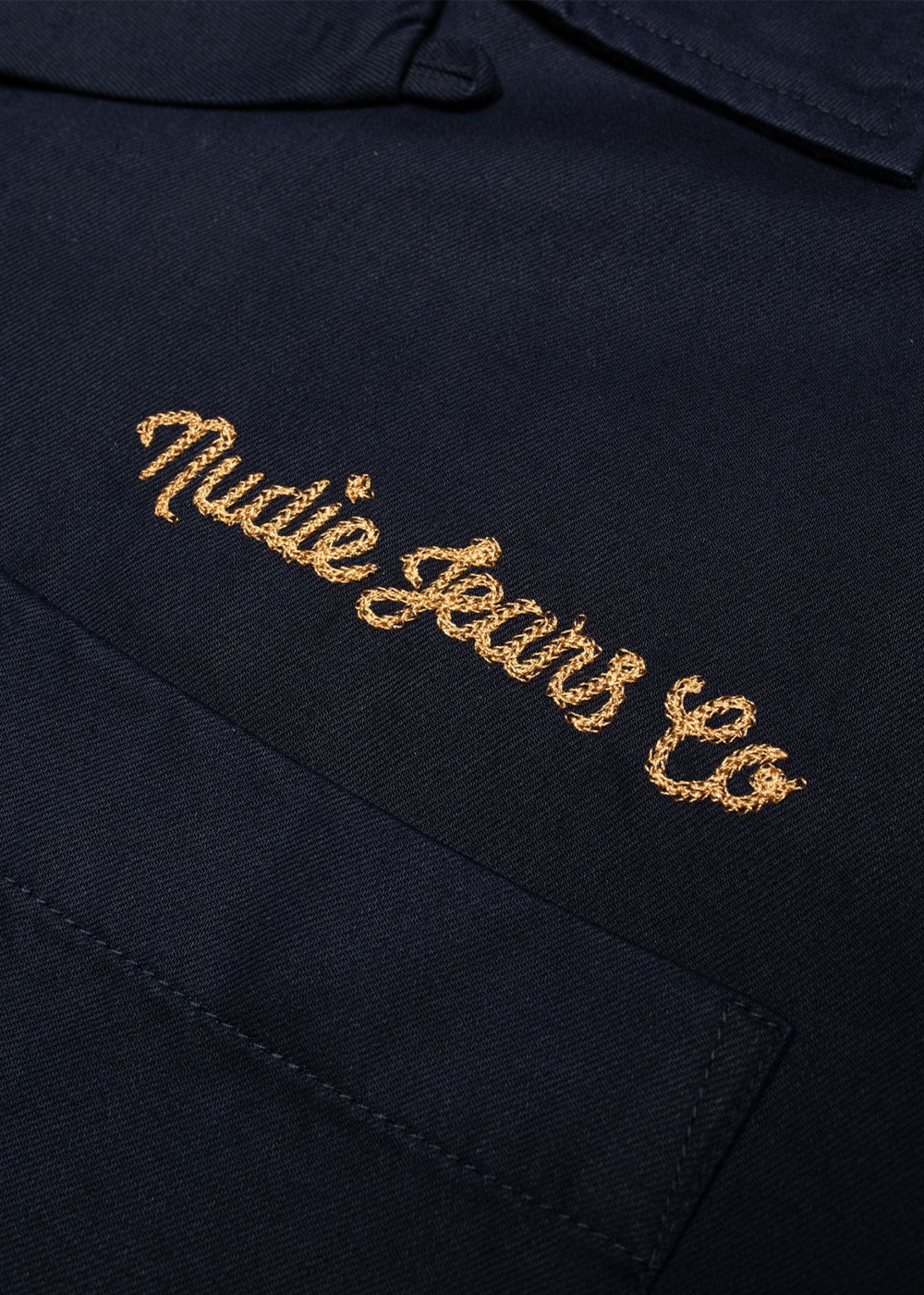 Arthur Bowling Shirt 8 Wonders - Navy - Nudie Jeans Canada - Danali - 140927