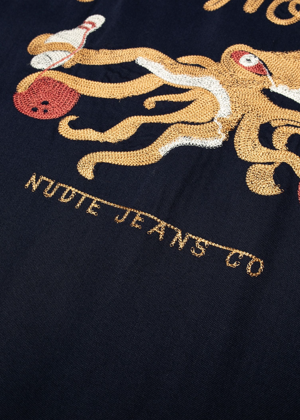 Arthur Bowling Shirt 8 Wonders - Navy - Nudie Jeans Canada - Danali - 140927