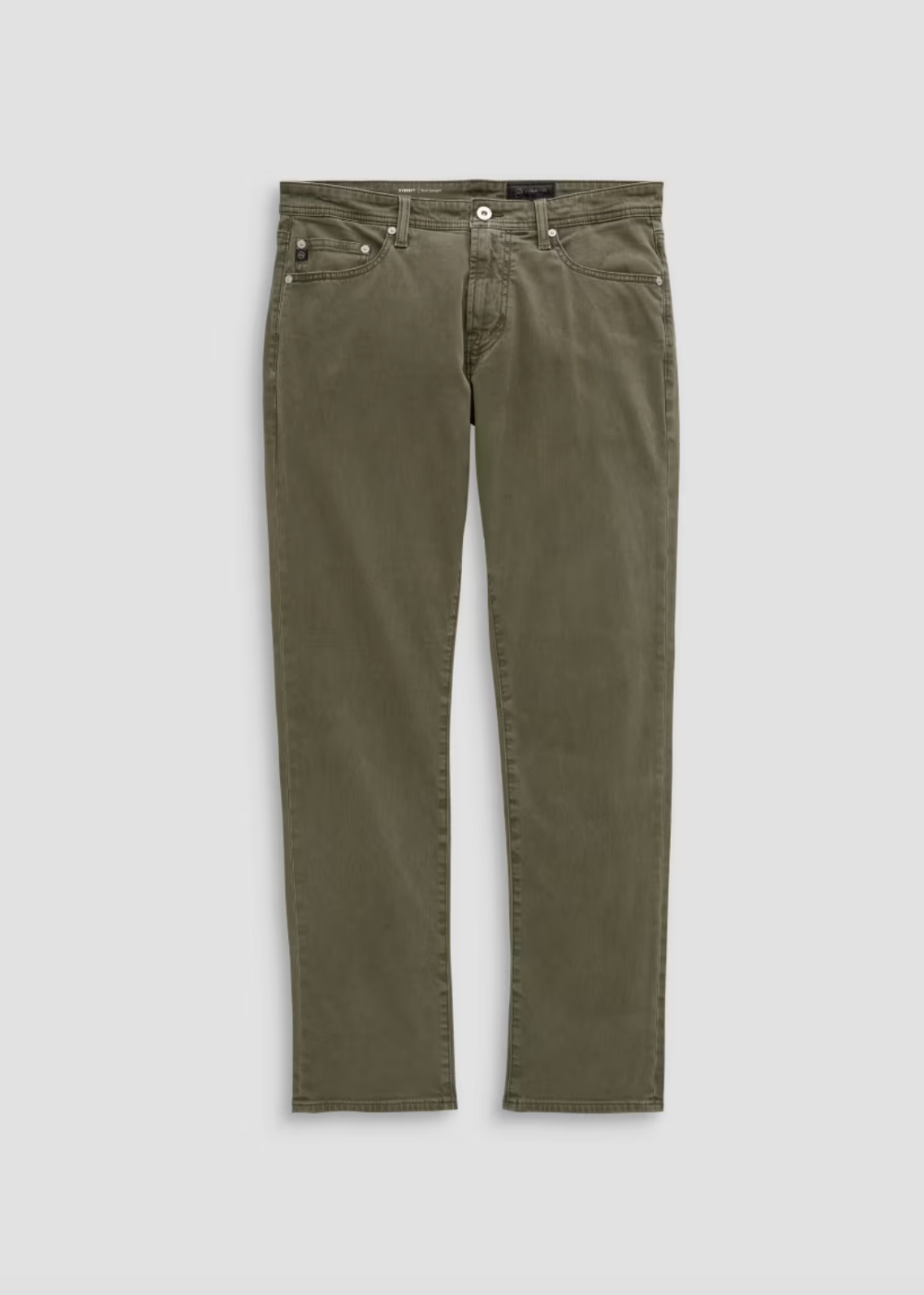 Everett Slim Straight Sateen Pant - Sulfur Fern Springs - AG Jeans Canada - Danali - 1794SUDSLFRSP
