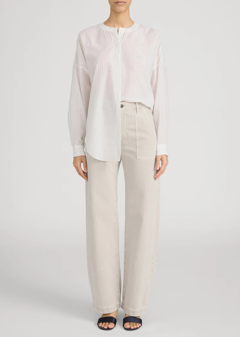 The Bow Cargo Pant - Flax - FRAME Canada - Danali - 2064728-FLAX