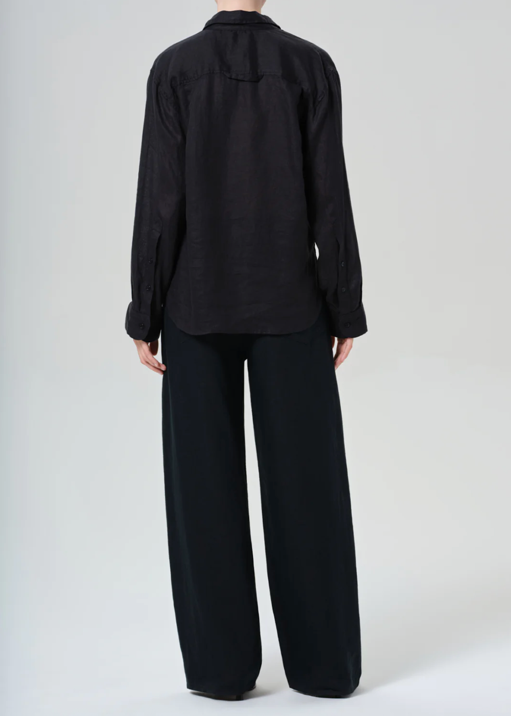 Brynn Drawstring Linen Trouser - Black - Citizens of Humanity Canada - Danali - 2144-1761_BLK