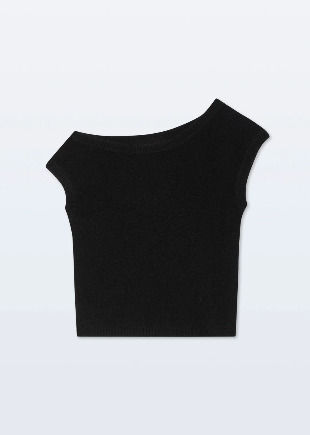 Cashmere Off Shoulder Top - Black - White & Warren Canada - Danali - 21730