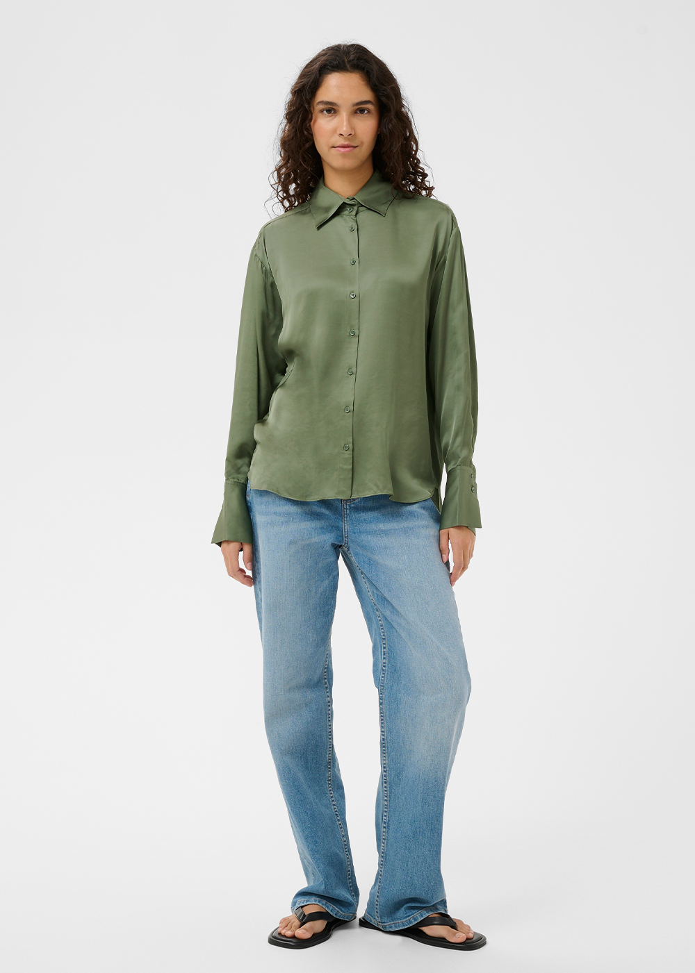 Pauline Shirt - Mulled Basil - InWear Canada - Danali - 30105681