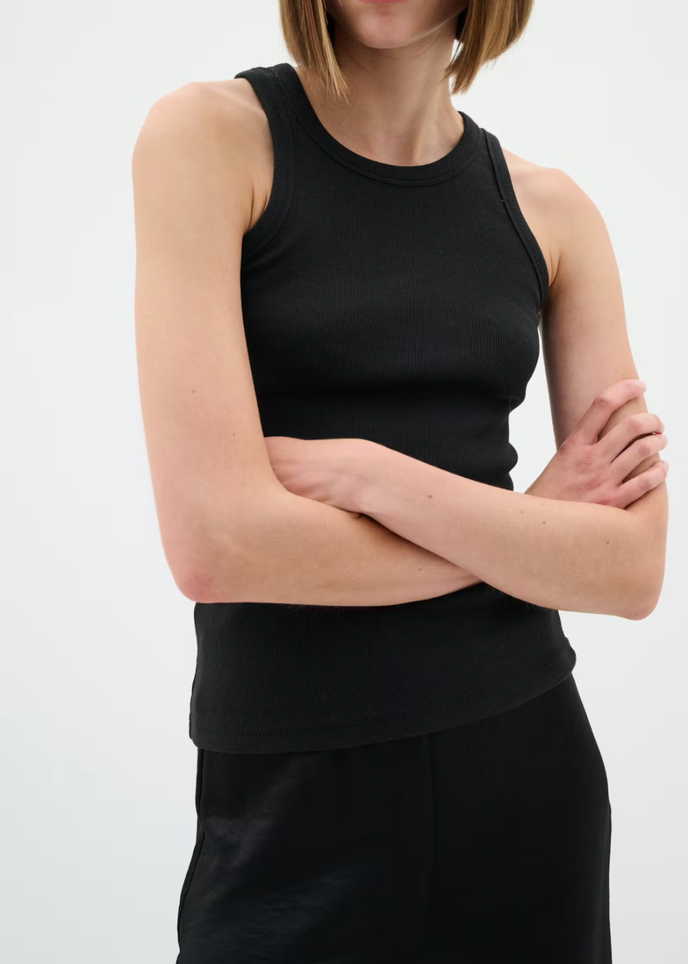 Lolah Base Tank Top - Black - InWear Canada - Danali - 30109343
