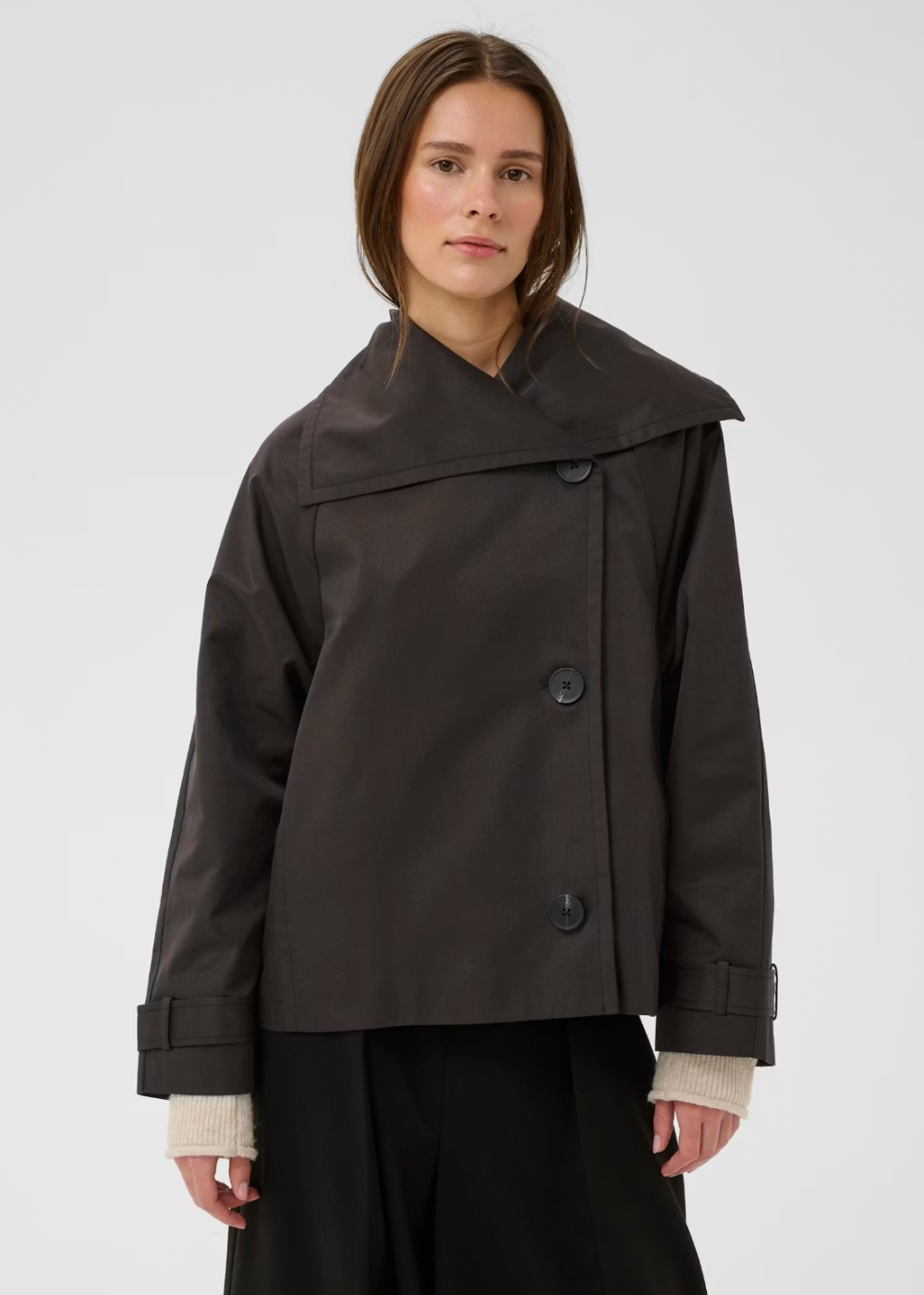 Mazie Perry Short Coat - Black - InWear Canada - Danali - 30109945