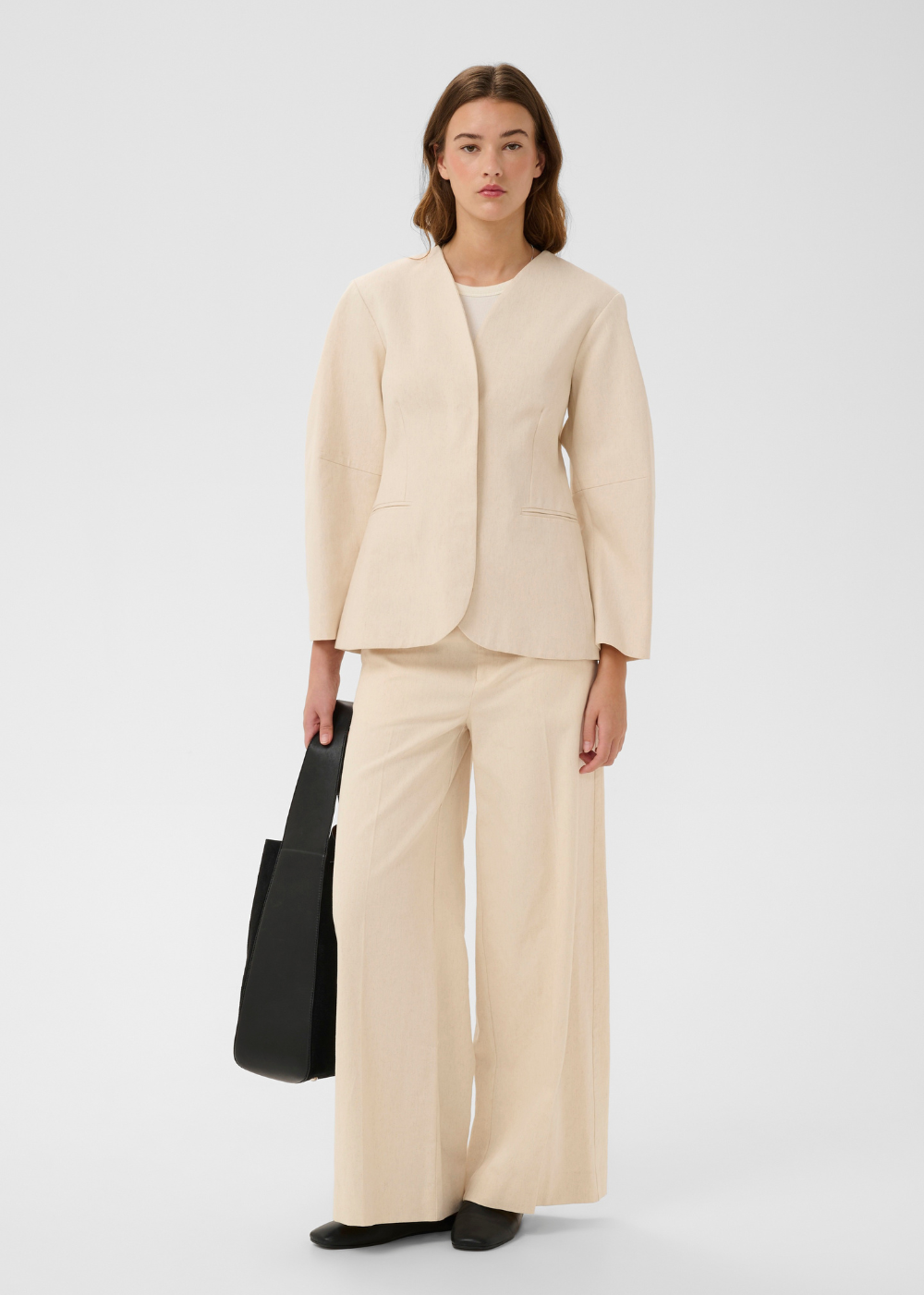 Veeta Pant - Ecru - InWear Canada - Danali - 30112332