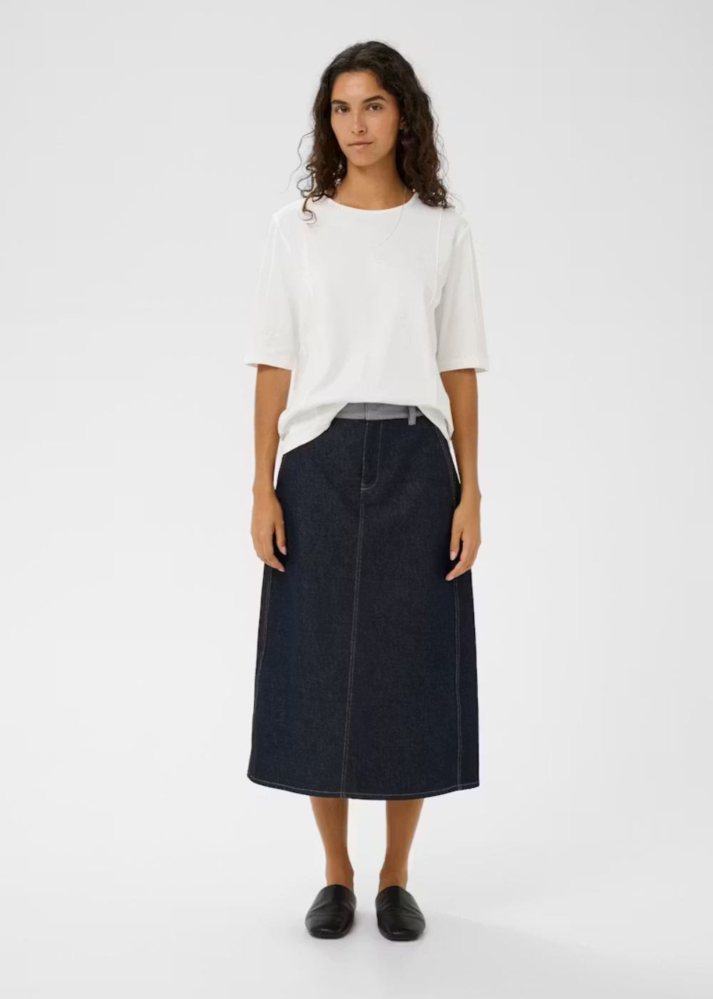 Sophie T-Shirt - Pure White - InWear Canada - Danali - 30112444