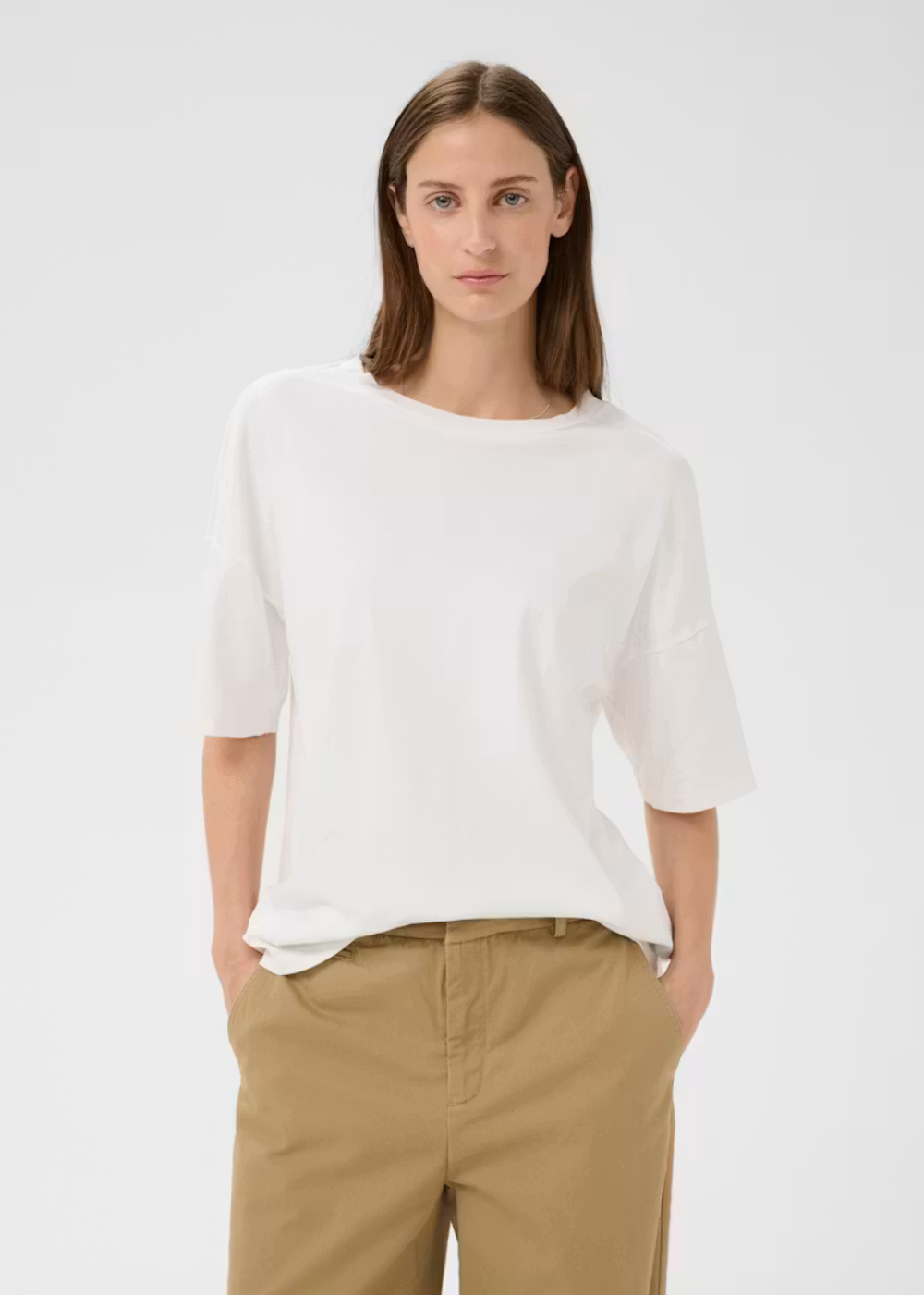 Sophie Boxy T-Shirt - Pure White - InWear Canada - Danali - 30112445