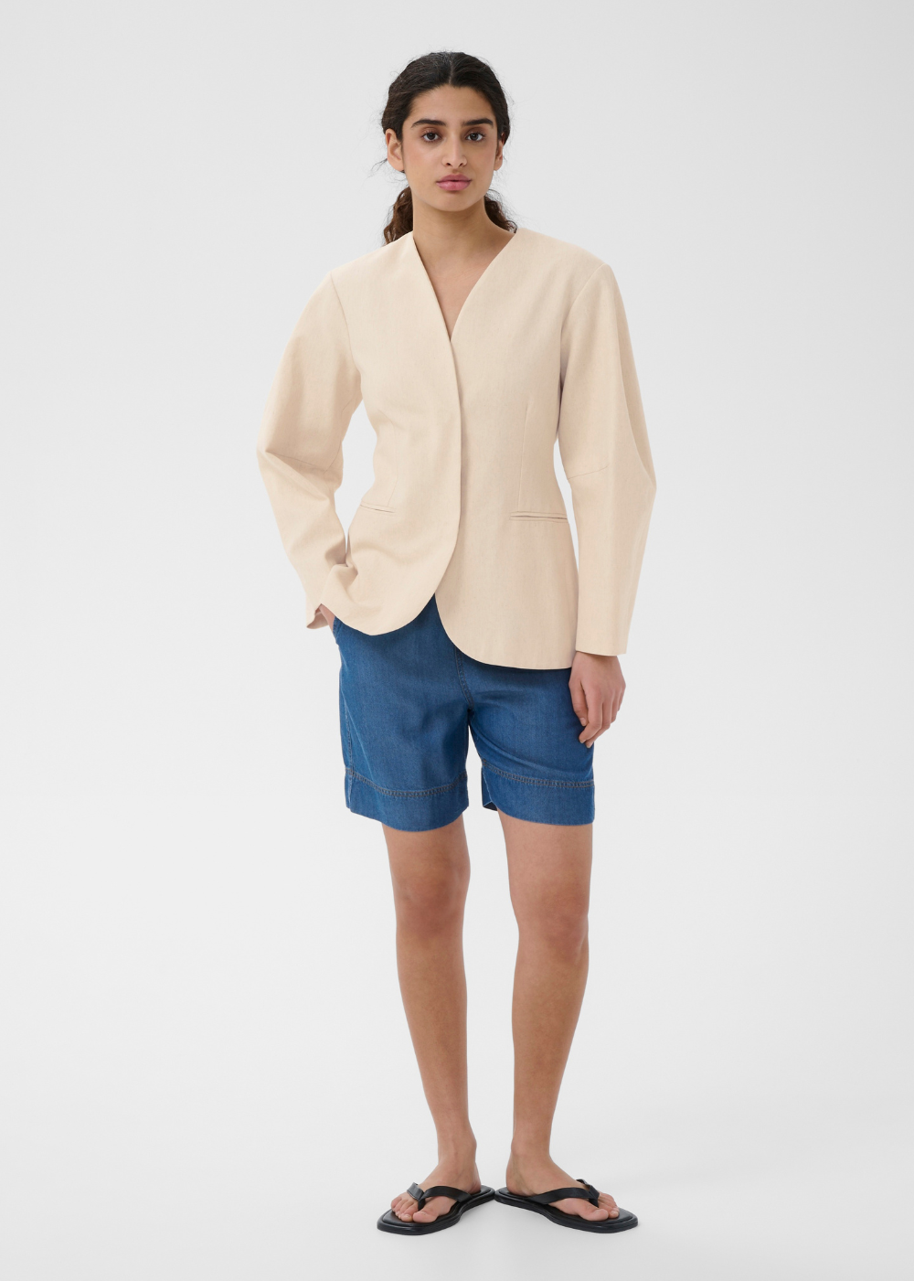 Veeta Blazer - Ecru - InWear Canada - Danali - 30112477