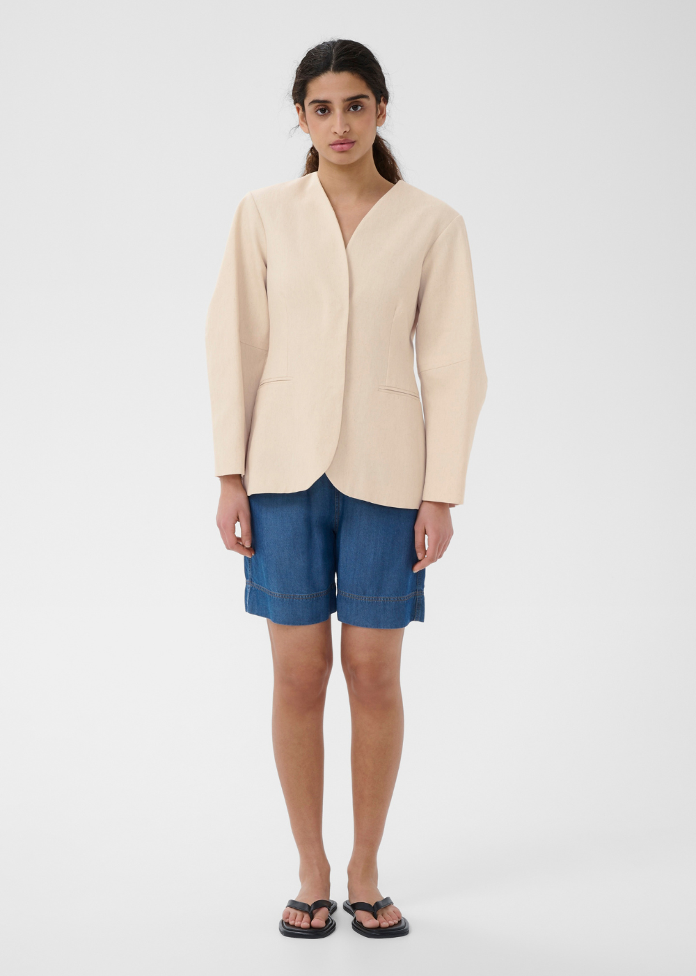 Veeta Blazer - Ecru - InWear Canada - Danali - 30112477