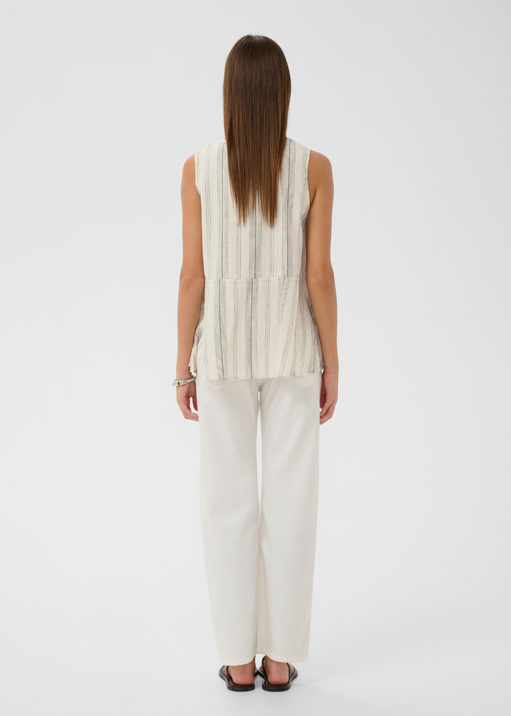 Rowan Drawstring Top - Mattress Stripe - InWear Canada - Danali - 30112486