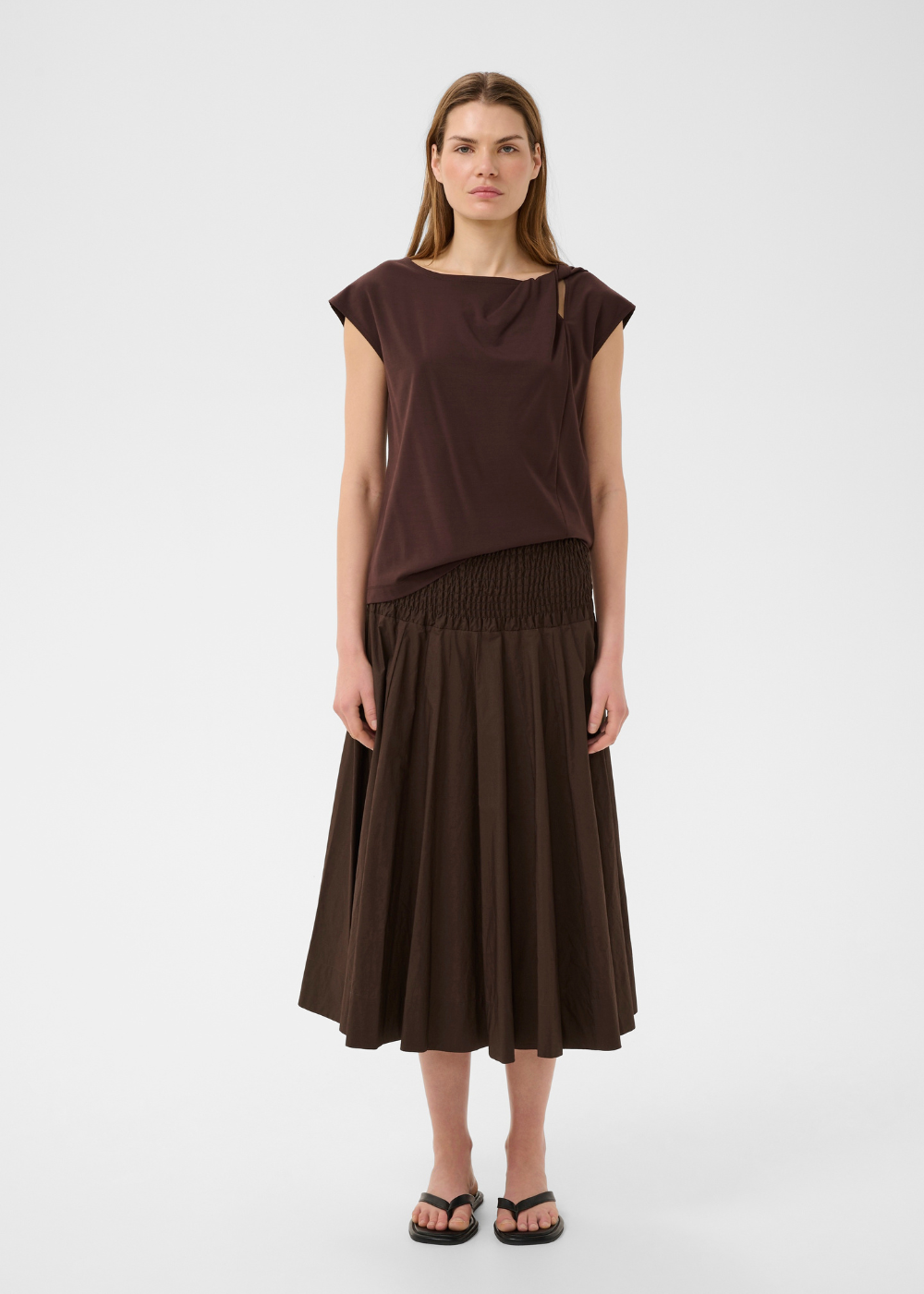 Raven Skirt - Coffee Bean - InWear Canada - Danali - 30112501
