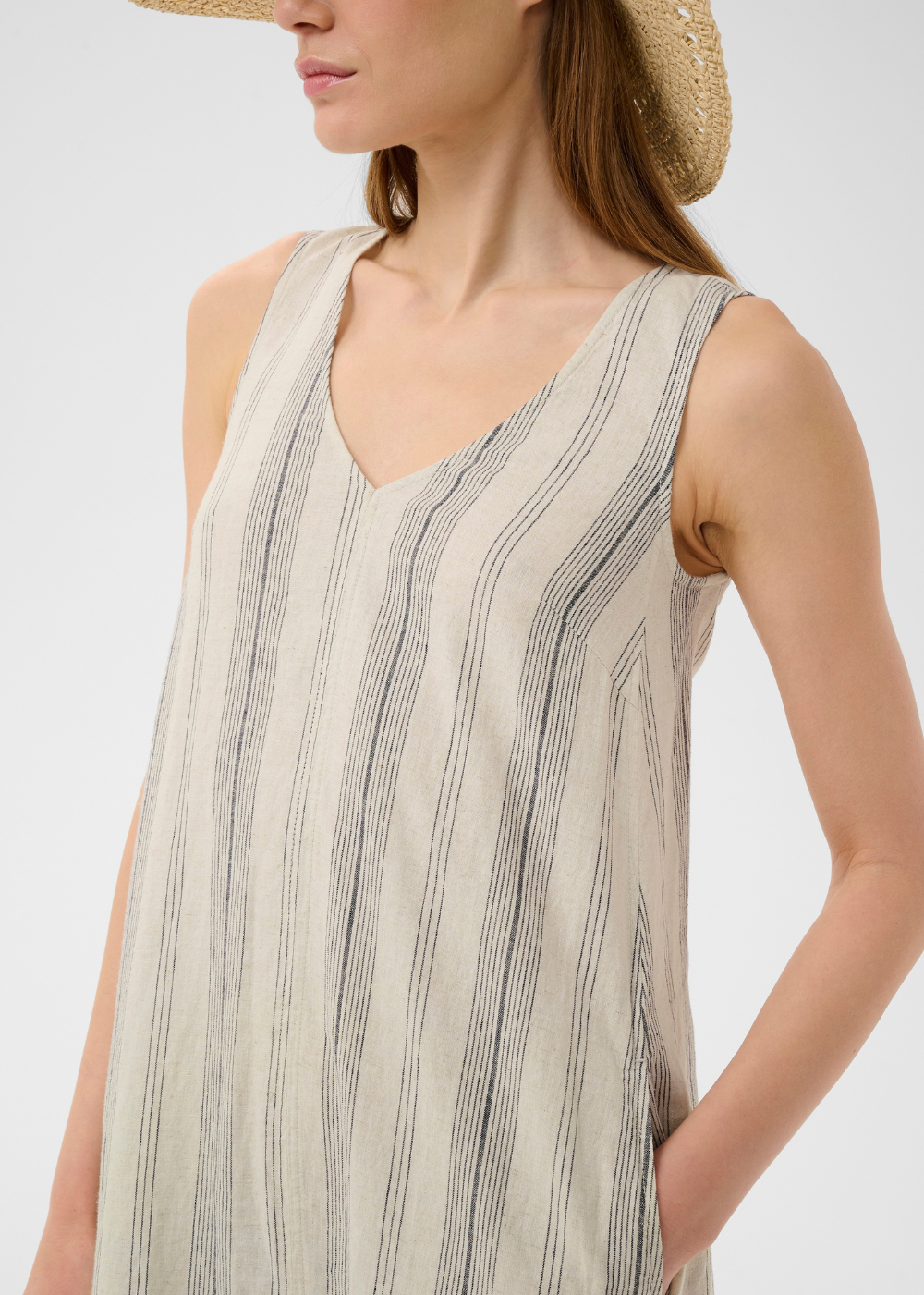 Edith Short Dress - Mattress Stripe - InWear Canada - Danali - 30112547