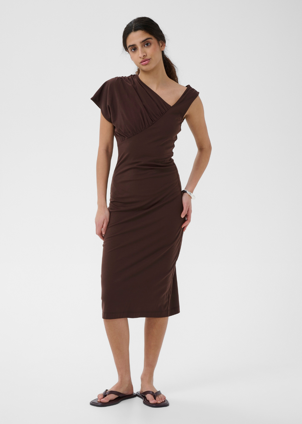 Pennie Dress - Coffee Bean - InWear Canada - Danali - 30112576