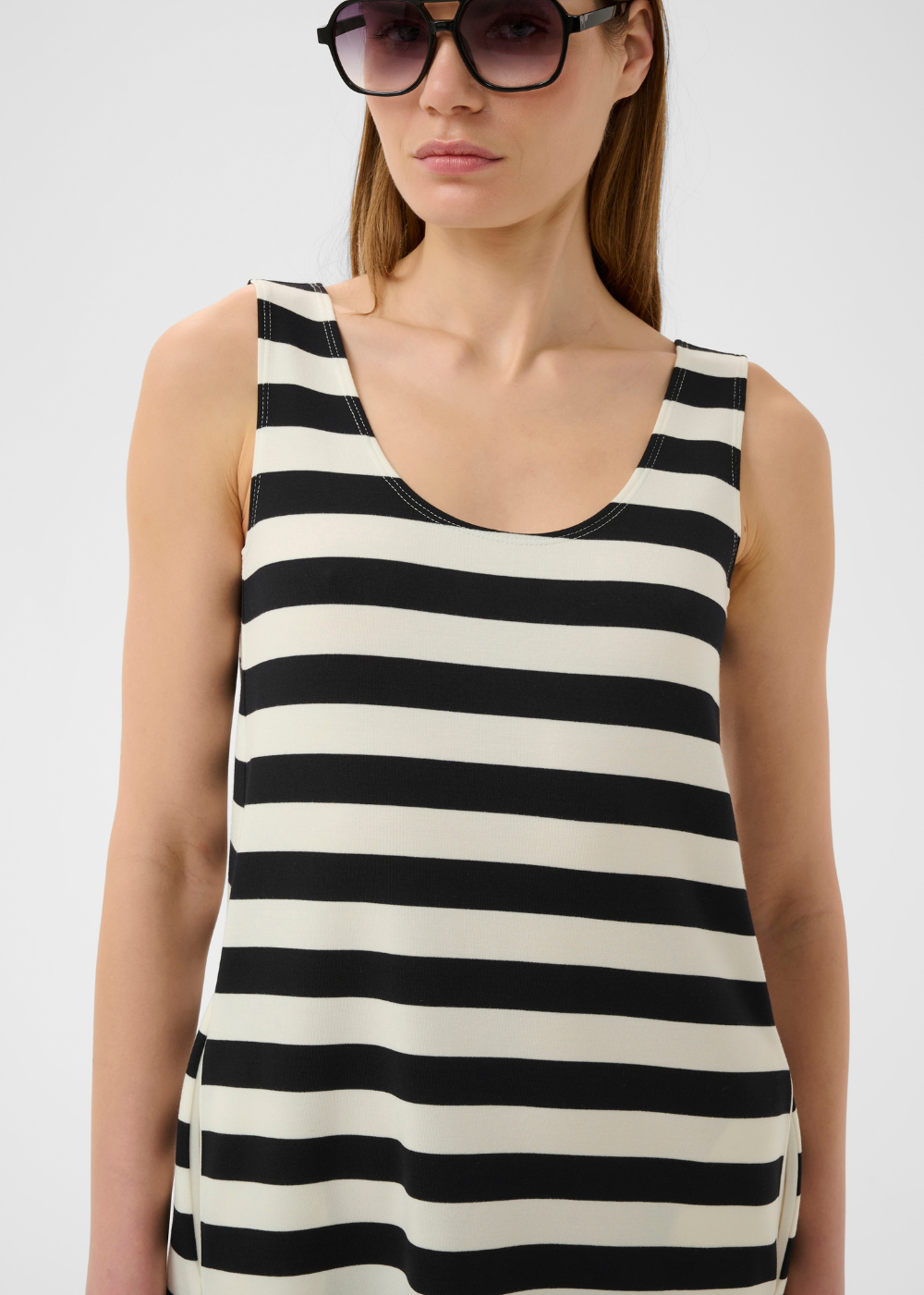 Elora Dress - Black/White - InWear Canada - Danali - 30112602