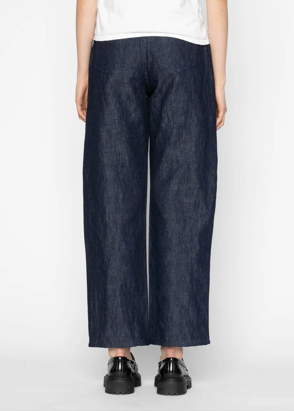 Bestie Jean - Linen + Cotton Blend - Indigo - Naked and Famous Denim Canada - Danali - 301137629-IND