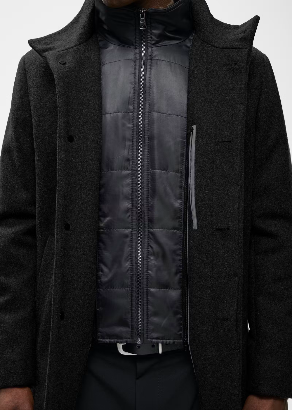 Matinique Harvey Classic Wool Coat - Black - Matinique Canada - Danali
