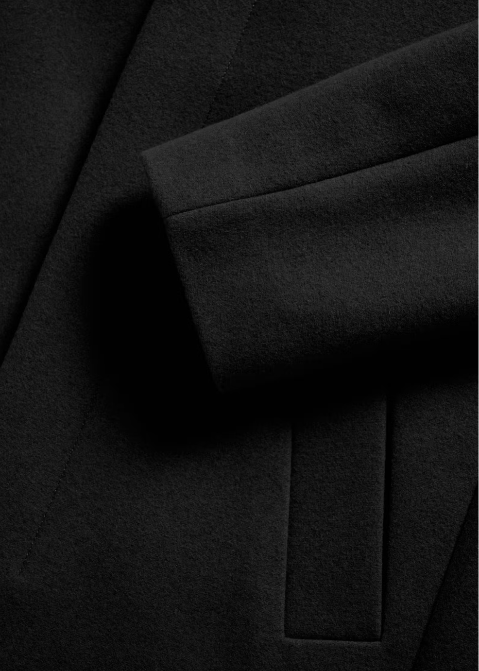 Matinique Harvey Classic Wool Coat - Black - Matinique Canada - Danali