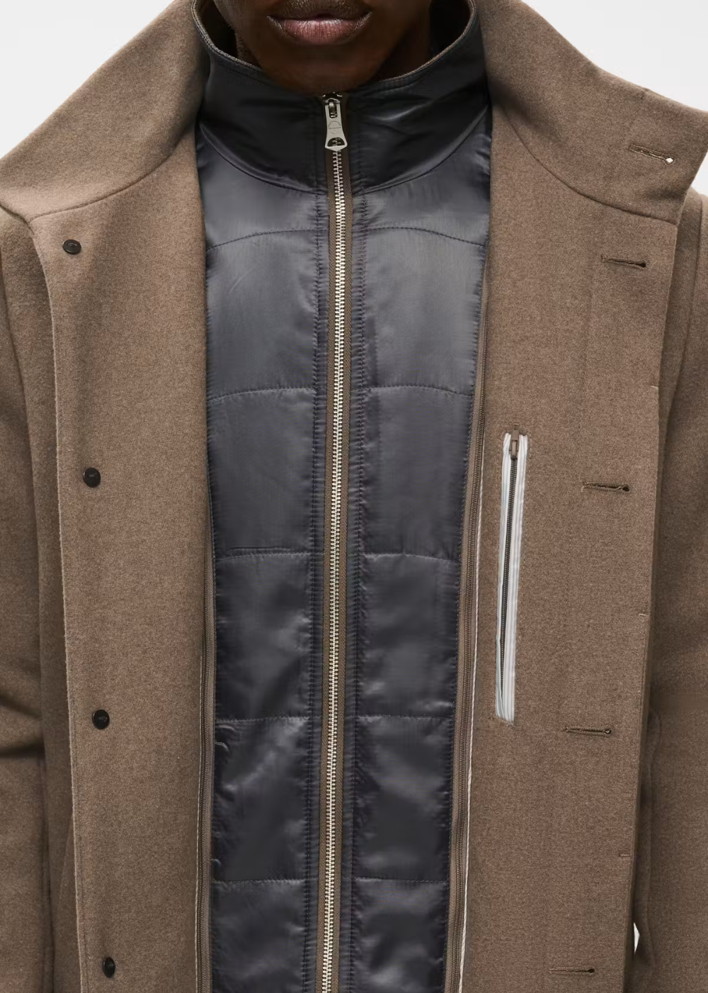 30203845 Matinique Harvey Classic Wool Coat - Walnut - Matinique Canada - Danali