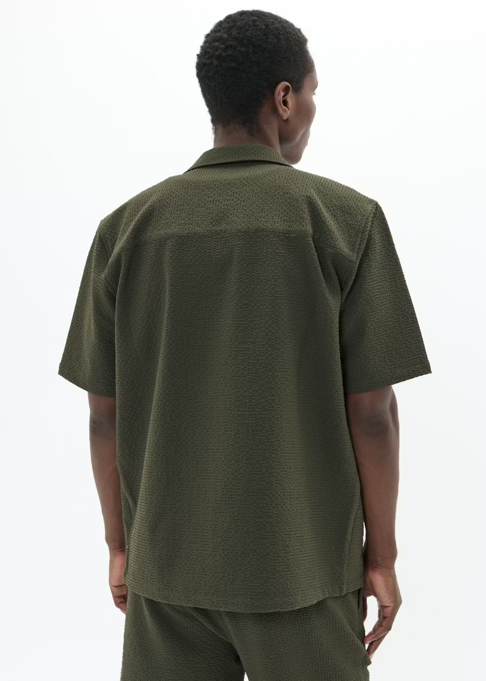 Klampo Short Sleeve Shirt - Light Army - Matinique Canada - Danali - 30208065