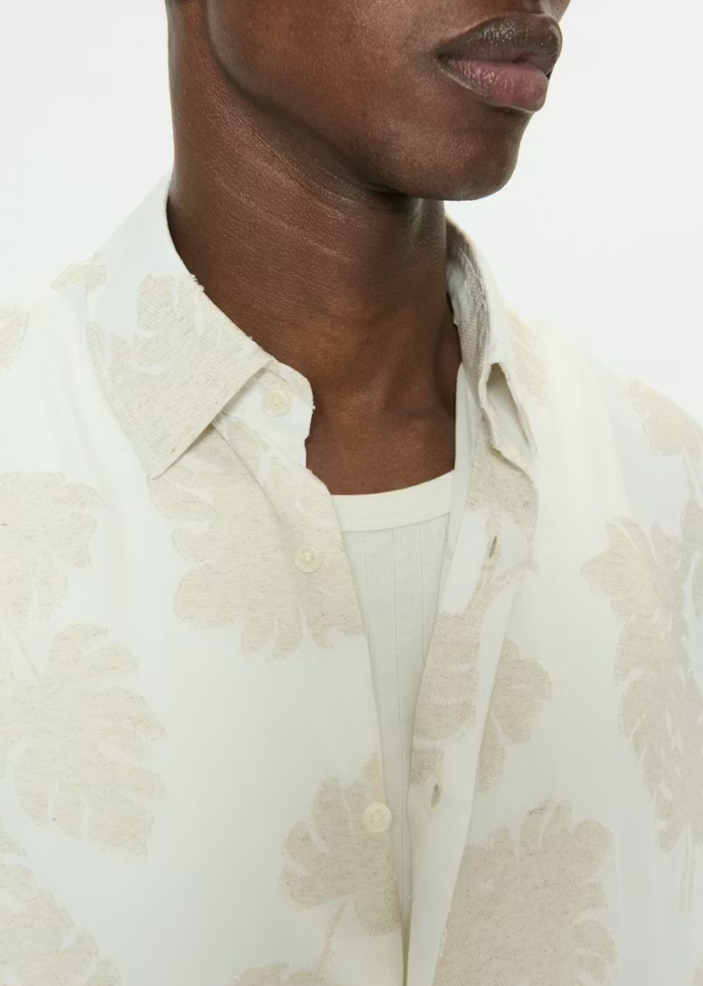 Klampo Short Sleeve Shirt - Fog - Matinique Canada - Danali - 30208876