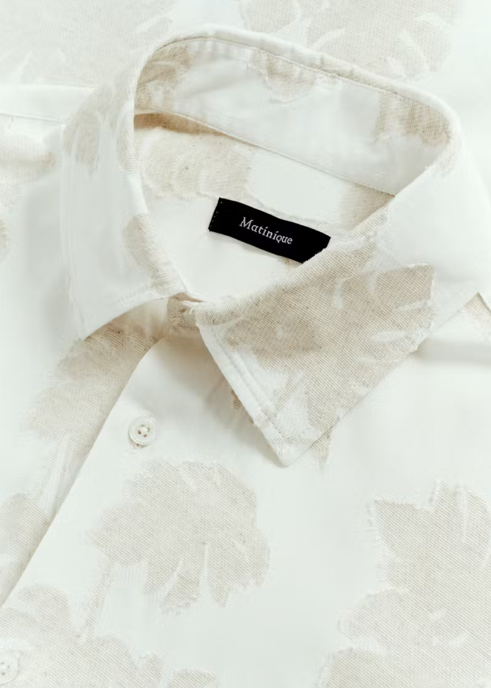 Klampo Short Sleeve Shirt - Fog - Matinique Canada - Danali - 30208876