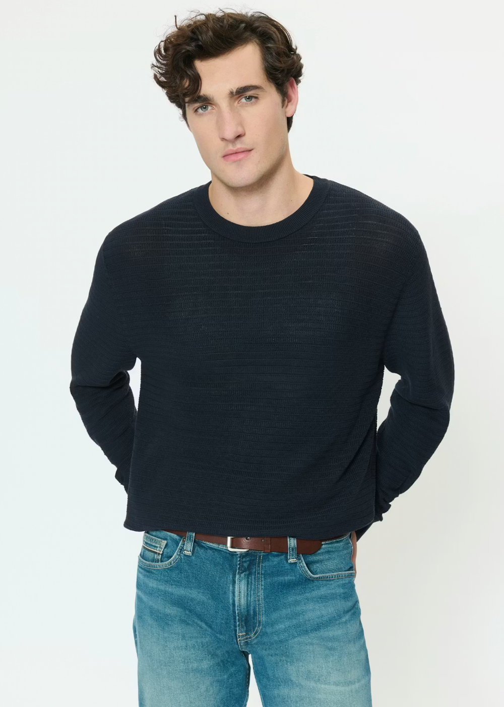 Triton Sweater - Dark Navy - Matinique Canada - Danali - 30208968