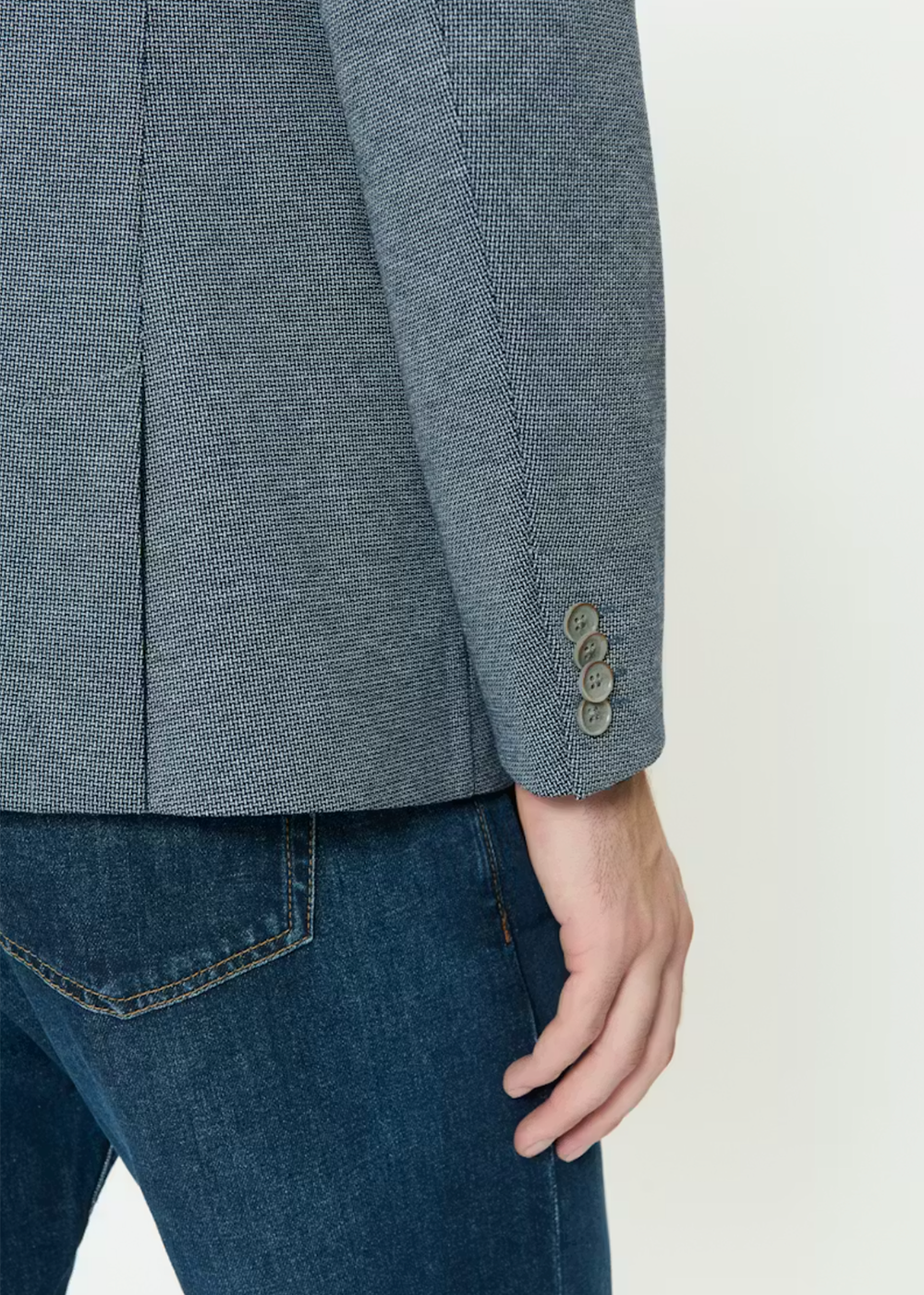 Charles Jersey Blazer - Dark Navy - Matinique Canada - Danali - 30209044