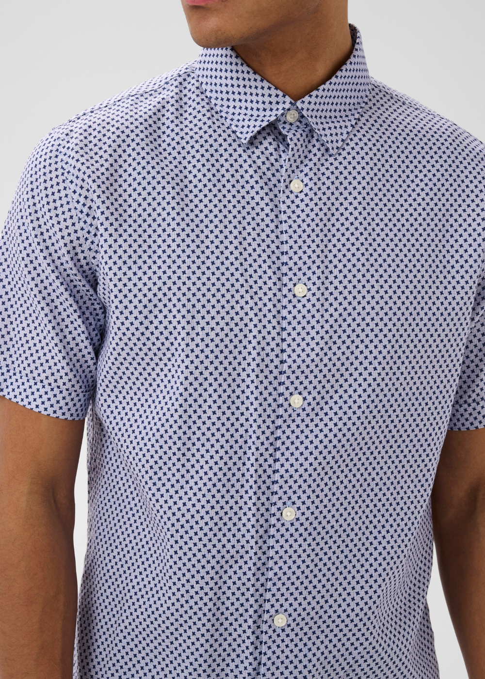Trostol Short Sleeve Shirt - Dark Navy - Matinique Canada - Danali - 30209101