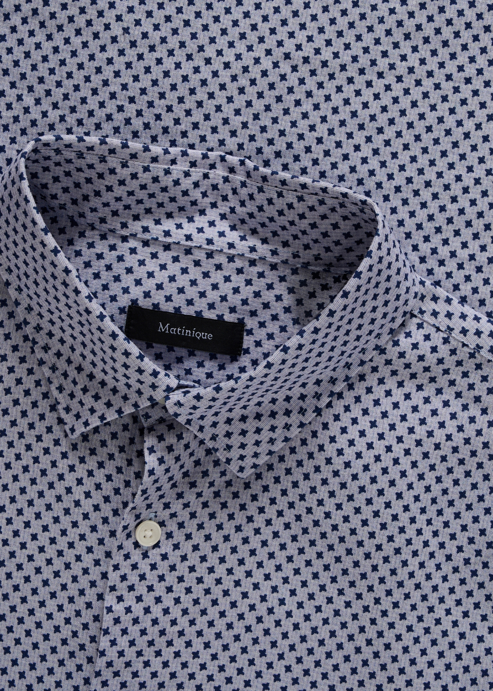 Trostol Short Sleeve Shirt - Dark Navy - Matinique Canada - Danali - 30209101
