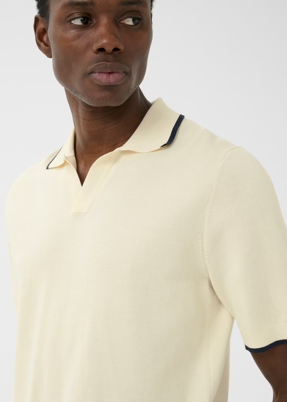 Polo V Heritage T-Shirt - Vanilla Ice - Matinique Canada - Danali - 30209126