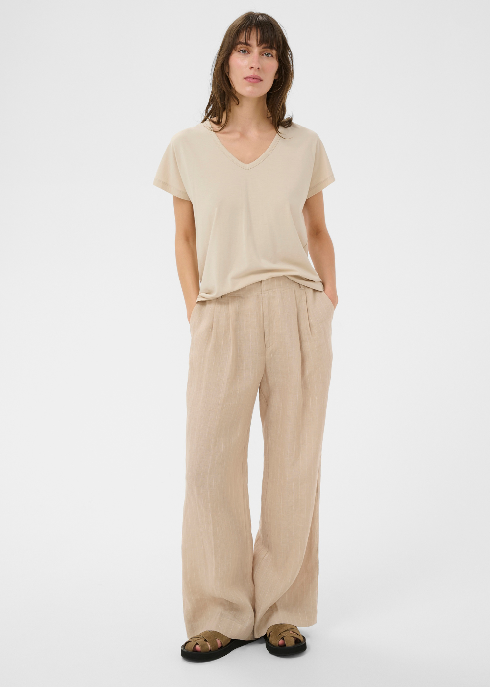 Evenye T-Shirt - Oatmeal - Part Two Canada - Danali -30308567