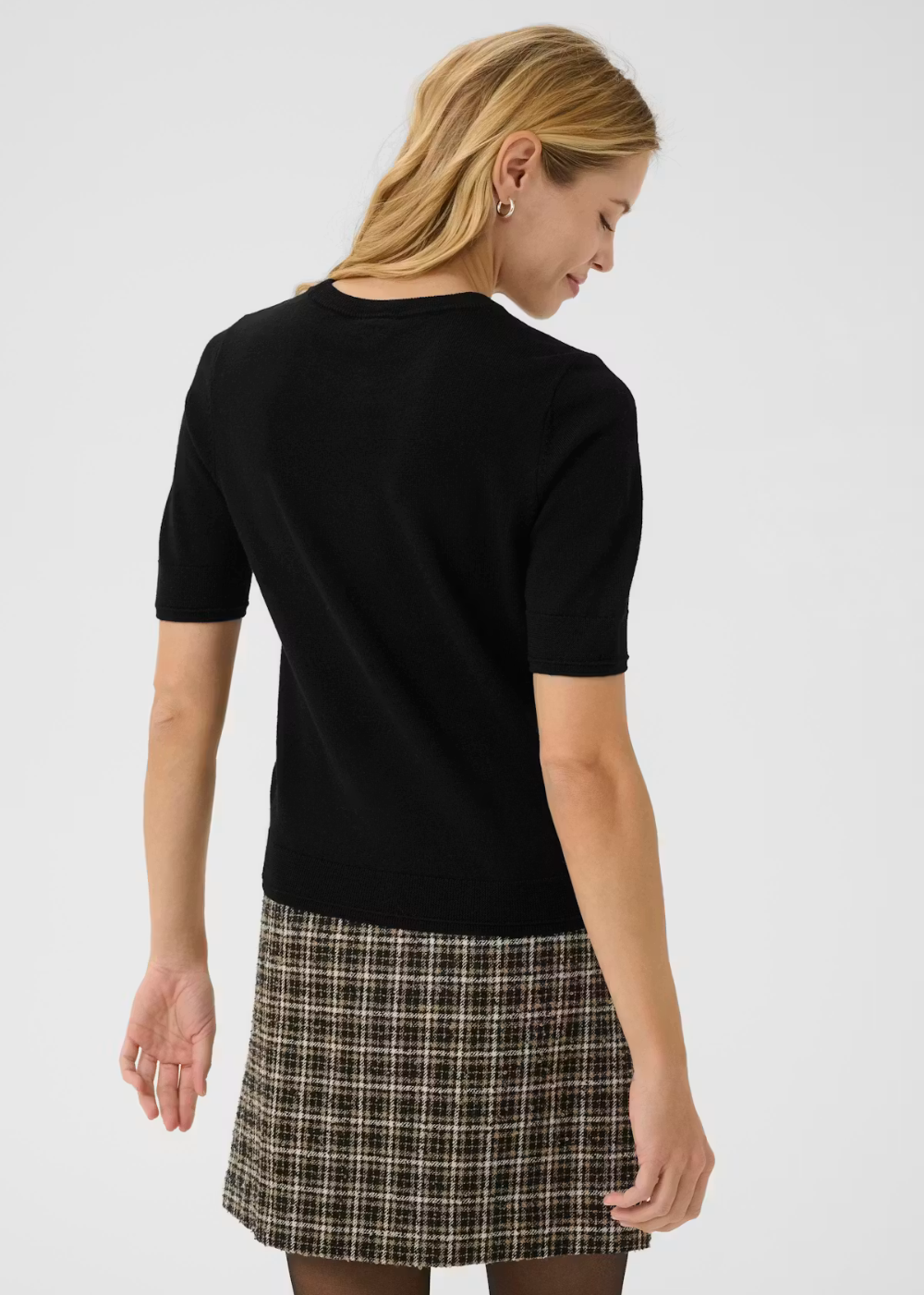 Natanya SS Sweater - Black - Part Two Canada - Danali - 30309791
