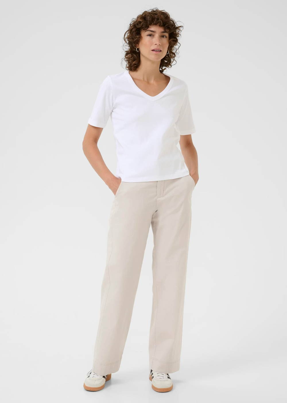 Ratansa T-Shirt - Bright White - Part Two Canada - Danali - 30309871