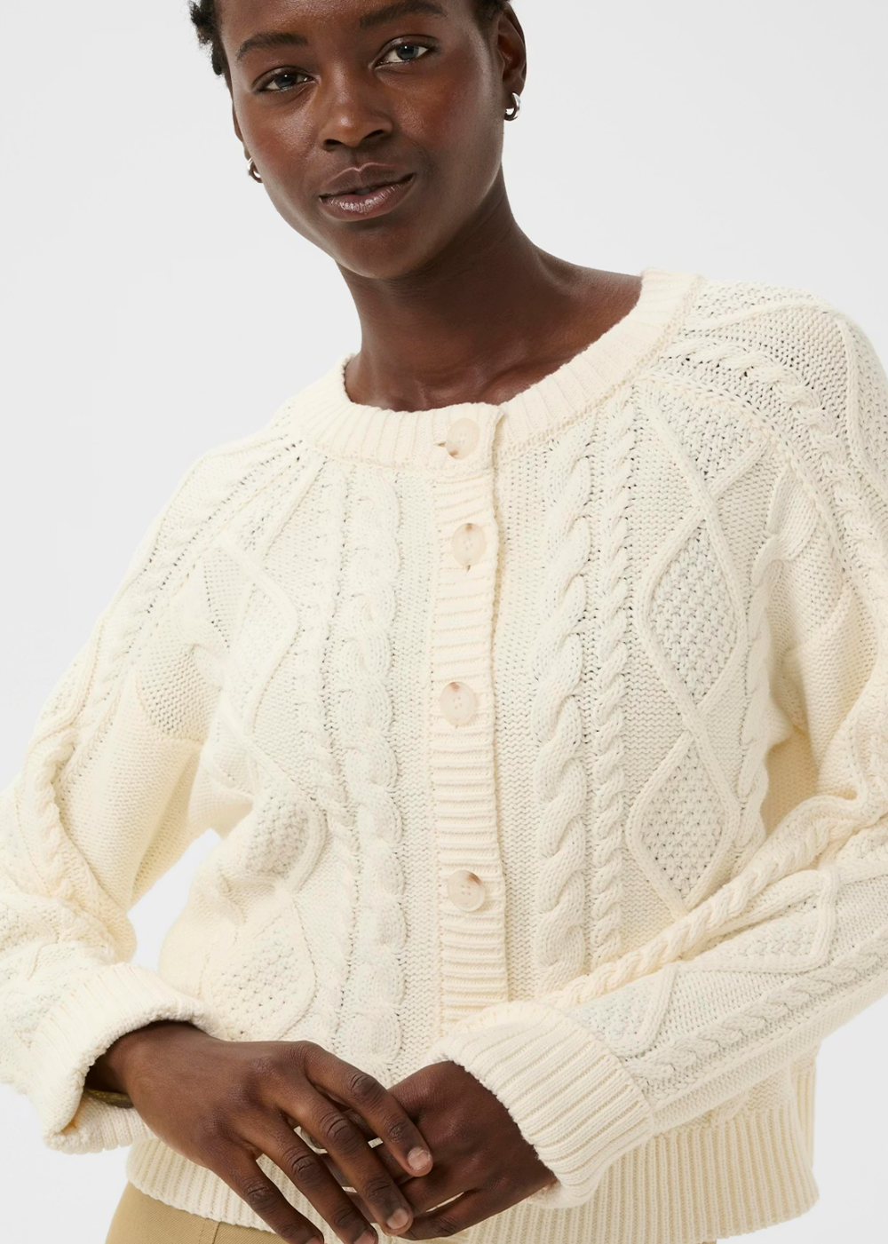 Zayra Cardigan - Whisper White - Part Two Canada - Danali - 30310301