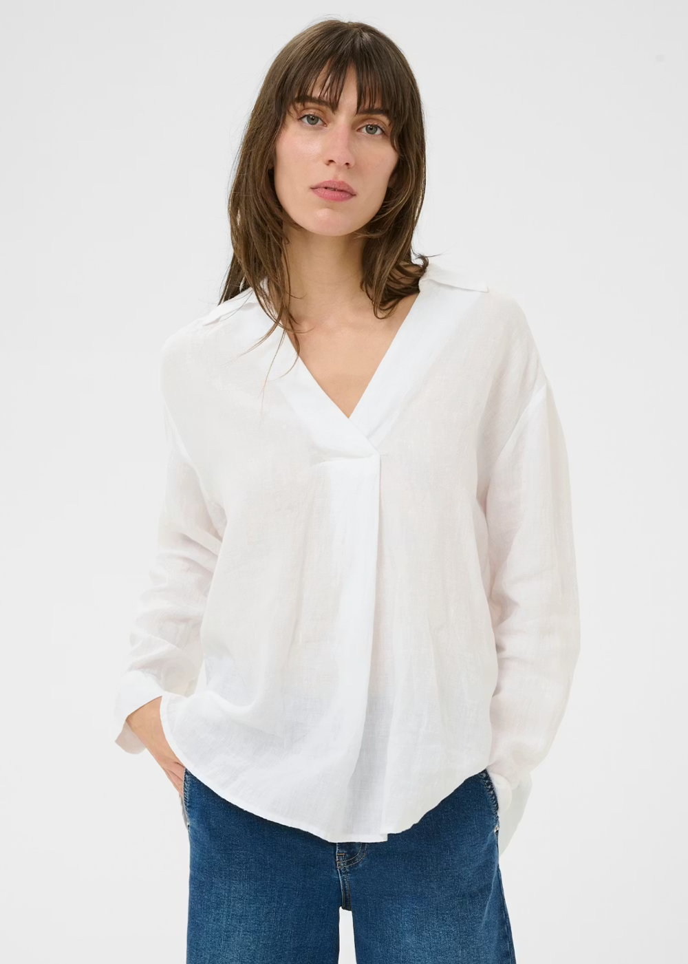 Ayo Shirt - Bright White - Part Two Canada - Danali - 30310414