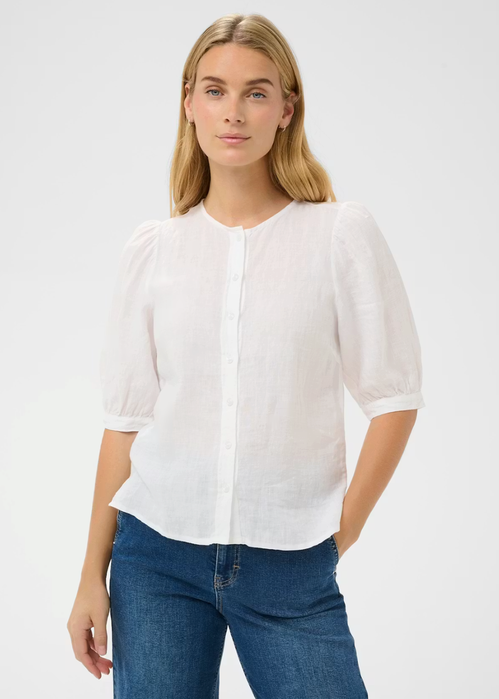 Azra Shirt - Bright White - Part Two Canada - Danali - 30310416