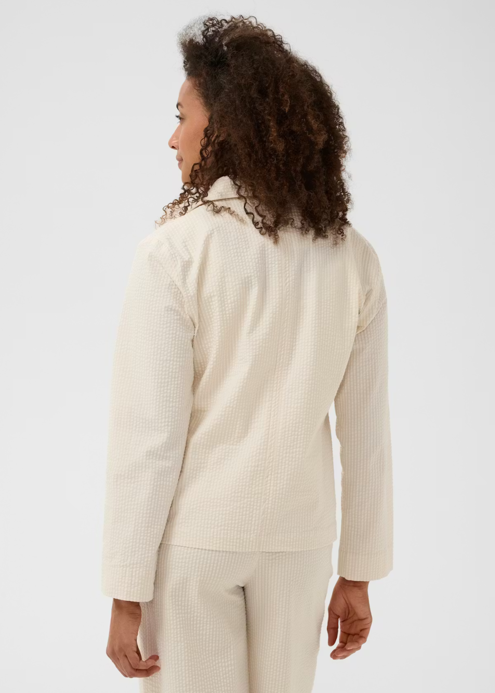 Briddi Jacket - Whisper White Stripe - Part Two Canada - Danali - 30310550