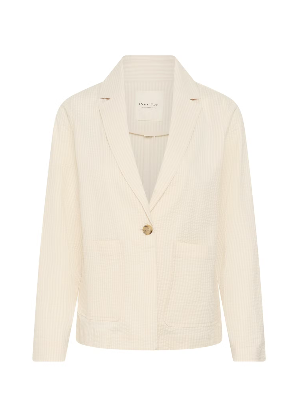 Briddi Jacket - Whisper White Stripe - Part Two Canada - Danali - 30310550