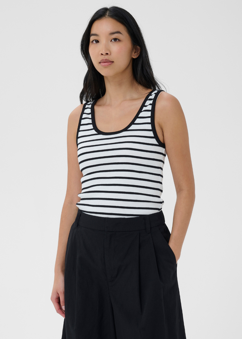 Roselyn Top - Black Stripe - Part Two Canada - Danali - 30310590