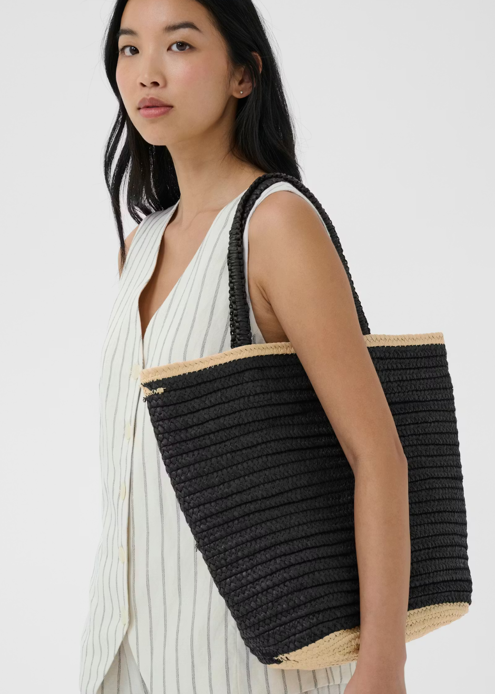 Bigge Bag - Black/Natural - Part Two Canada - Danali - 30310598