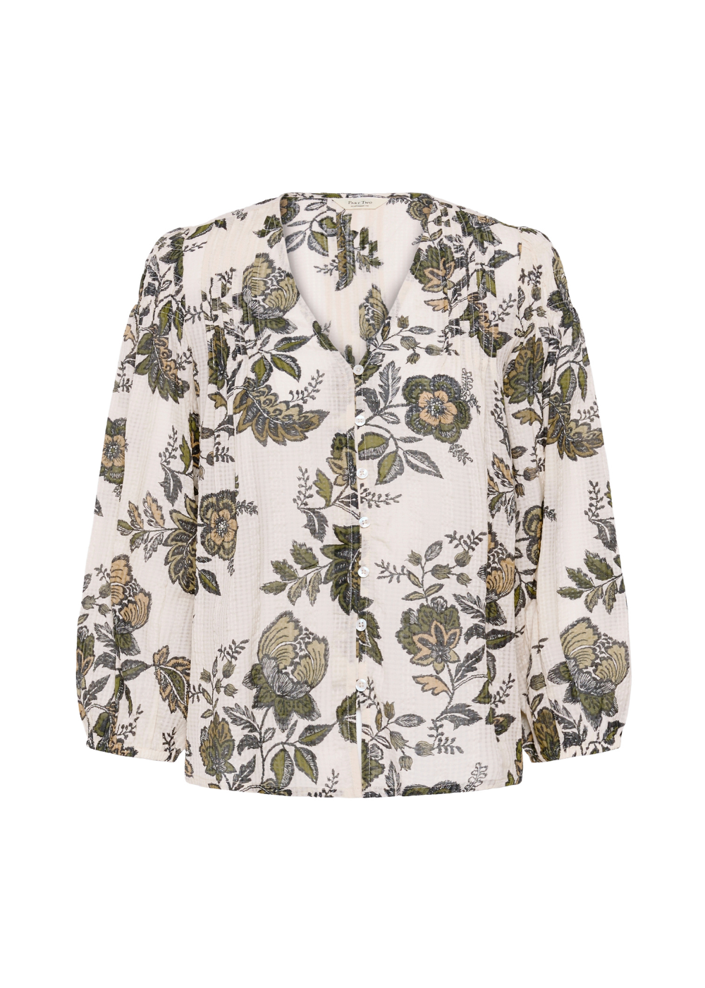 Dolli Blouse - Beetle Flower Print - Part Two Canada - Danali - 30310691